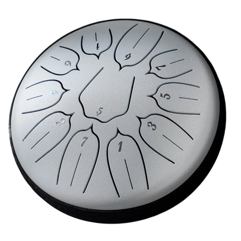 Tongue Drum Coffret Complet 6" — Enfants, Tambour à Langue Acier, Cadeau, Ré
