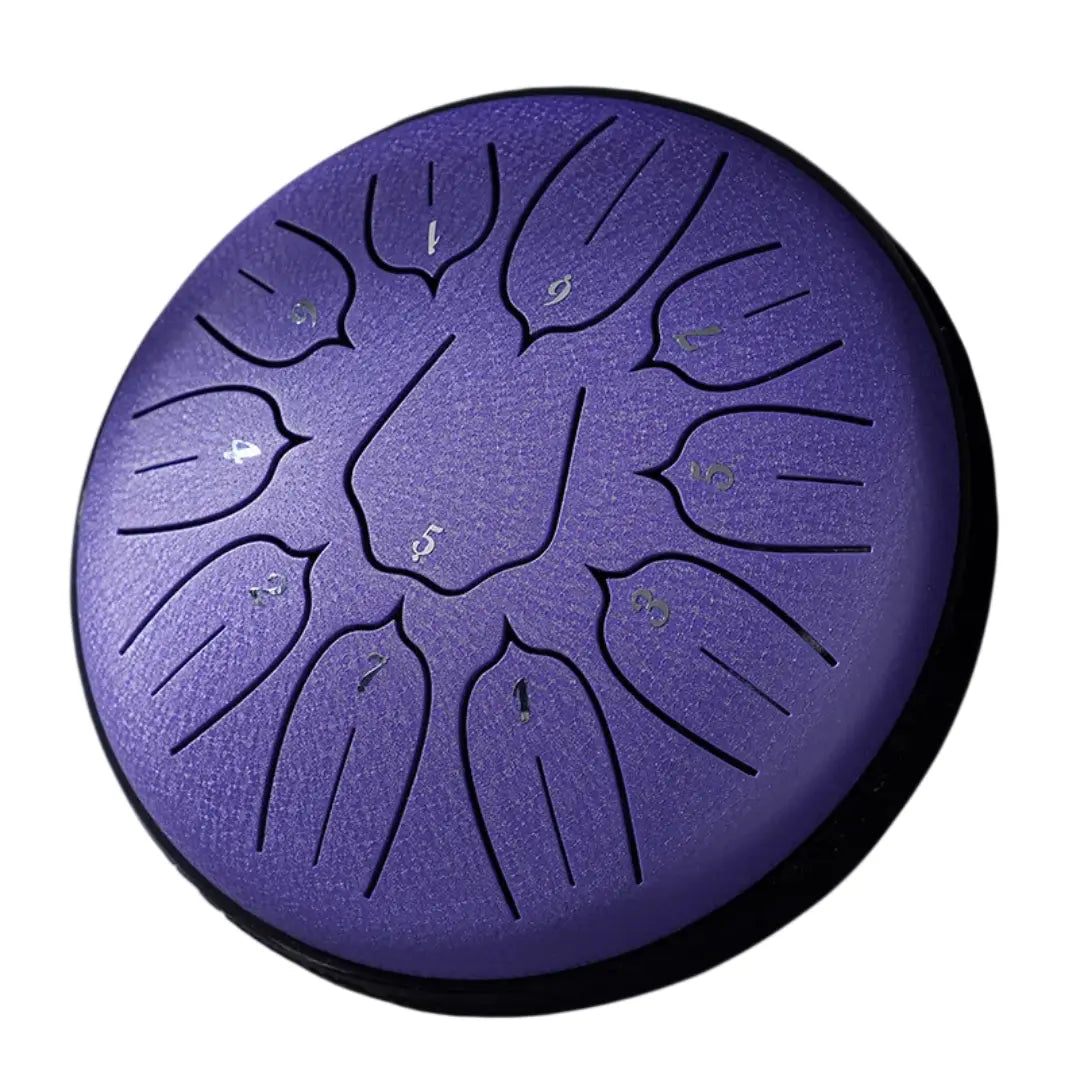 Tongue Drum Coffret Complet 6" — Enfants, Tambour à Langue Acier, Cadeau, Ré