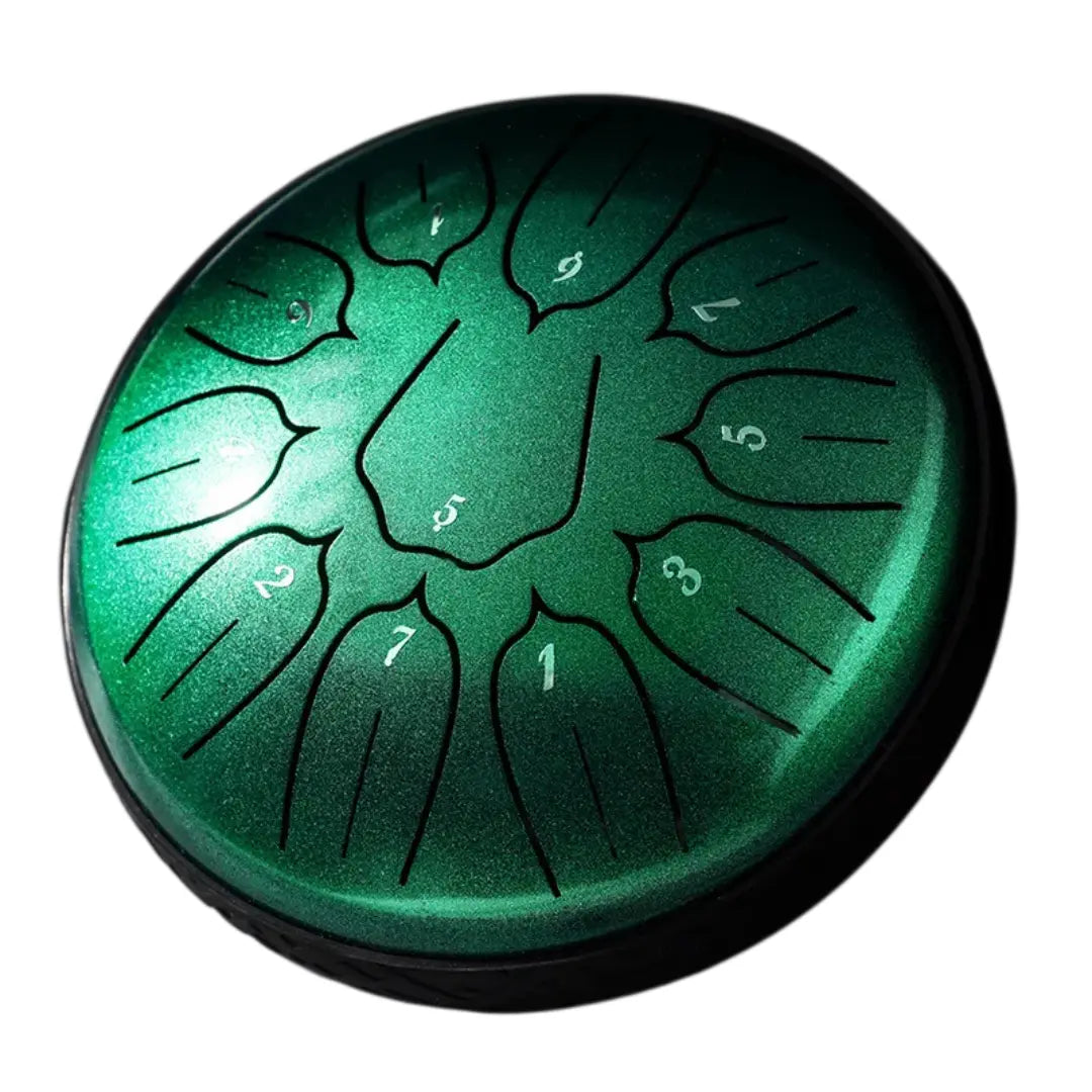 Tongue Drum Coffret Complet 6" — Enfants, Tambour à Langue Acier, Cadeau, Ré